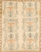 Machine Washable Abstract Khaki Gold Rug, wshabs1034