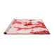 Modern Red Washable Rugs