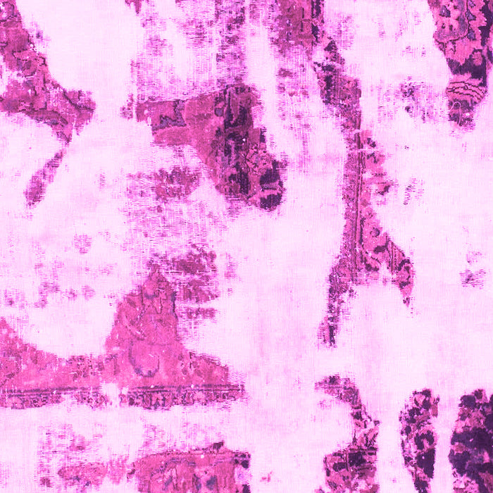 Machine Washable Abstract Pink Modern Rug, wshabs1035pnk