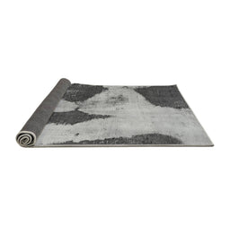 Sideview of Persian Gray Bohemian Rug, abs1036gry
