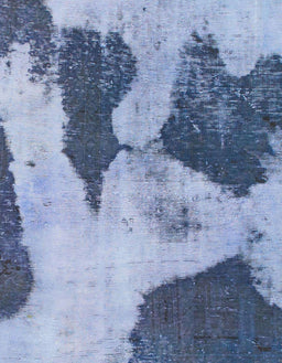 Abstract Azure Blue Persian Rug, abs1036