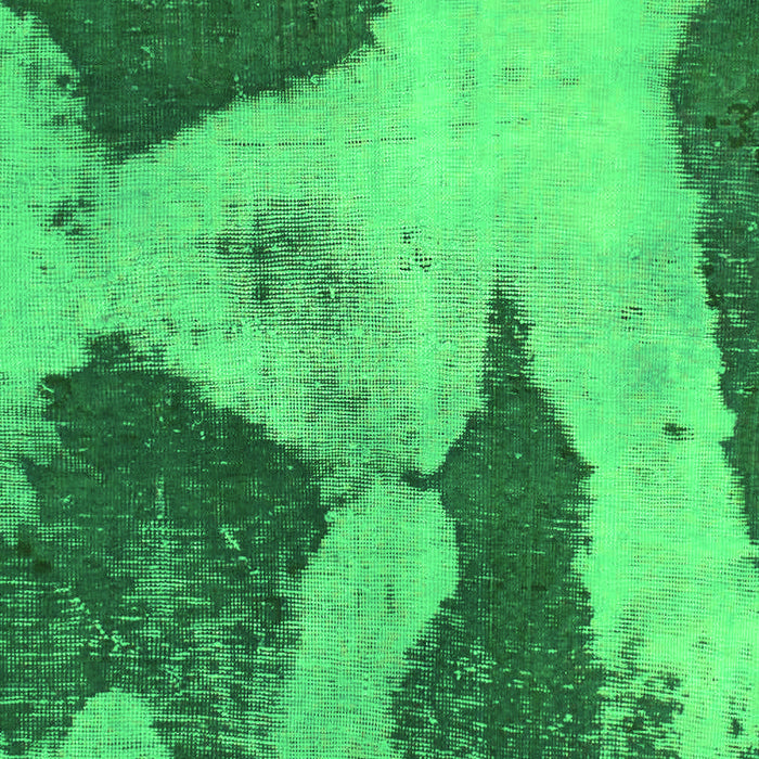 Machine Washable Persian Green Bohemian Area Rugs, wshabs1036grn