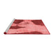 Bohemian Red Washable Rugs