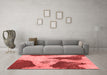 Bohemian Red Washable Rugs