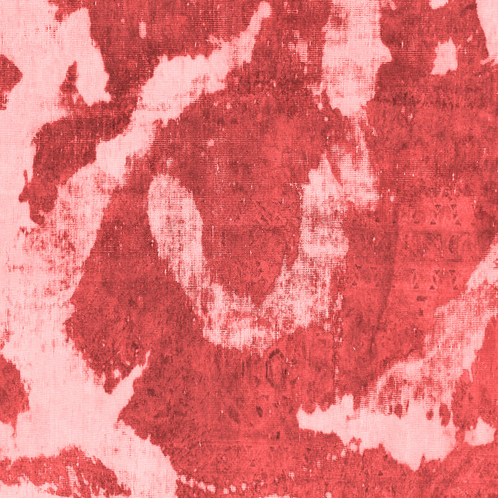 Machine Washable Abstract Red Modern Rug, wshabs1037red