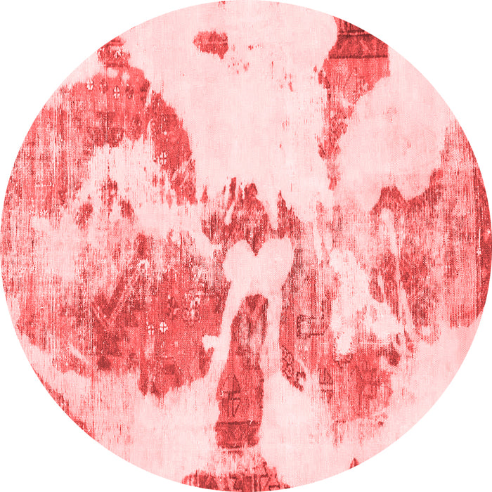 Machine Washable Abstract Red Modern Rug, wshabs1038red