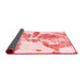 Abstract Red Modern Area Rugs