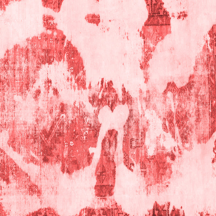 Machine Washable Abstract Red Modern Rug, wshabs1038red
