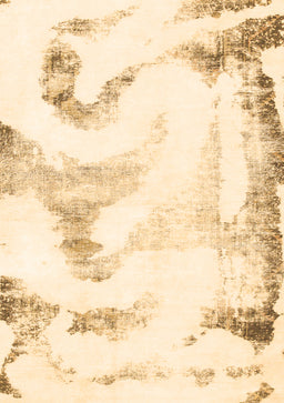 Abstract Brown Modern Rug, abs1039brn