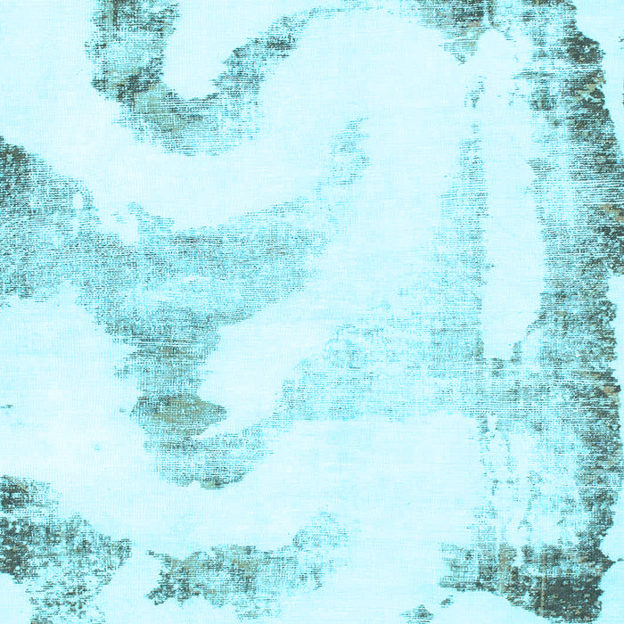 Machine Washable Abstract Light Blue Modern Rug, wshabs1039lblu