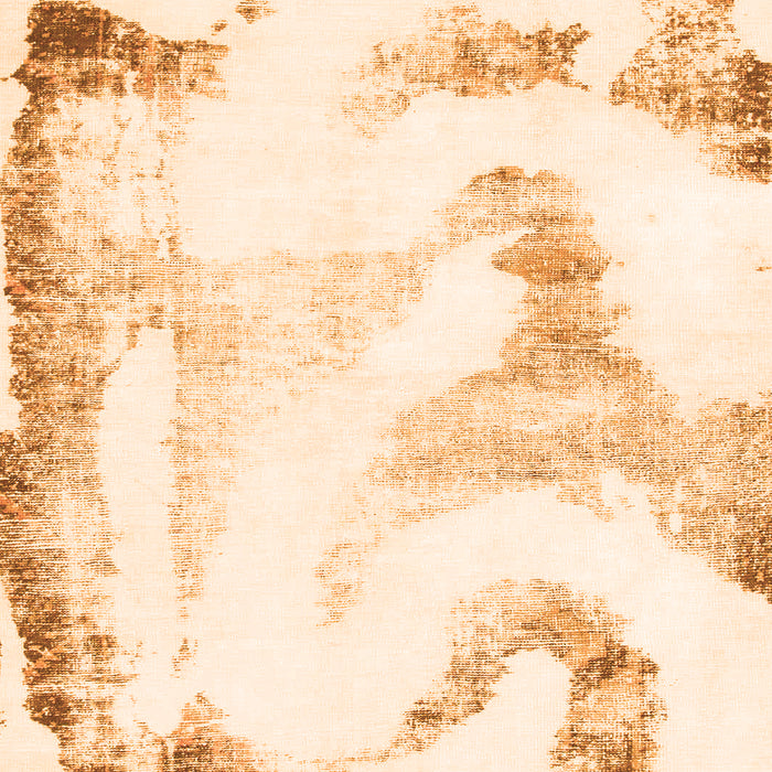 Machine Washable Abstract Orange Modern Area Rugs, wshabs1039org