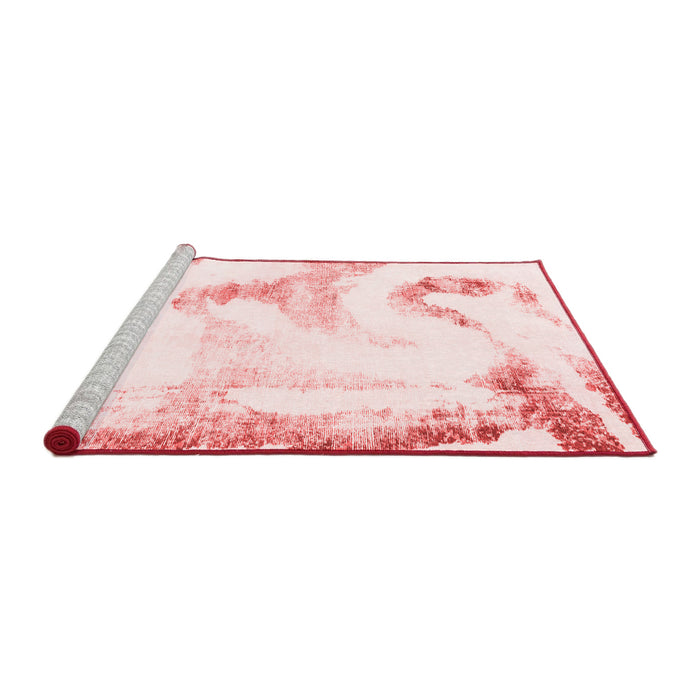 Modern Red Washable Rugs