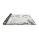 Sideview of Abstract Gray Modern Rug, abs1039gry