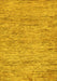 Abstract Yellow Modern Rug, abs103yw