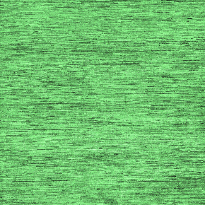 Square Machine Washable Abstract Emerald Green Modern Area Rugs, wshabs103emgrn