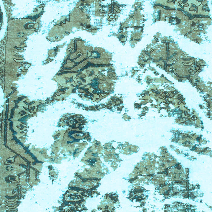 Machine Washable Abstract Light Blue Modern Rug, wshabs1040lblu