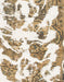 Machine Washable Abstract Champagne Beige Rug, wshabs1040