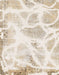 Machine Washable Abstract Champagne Beige Rug, wshabs1041