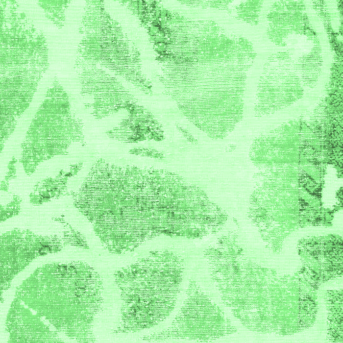 Machine Washable Abstract Emerald Green Modern Area Rugs, wshabs1041emgrn