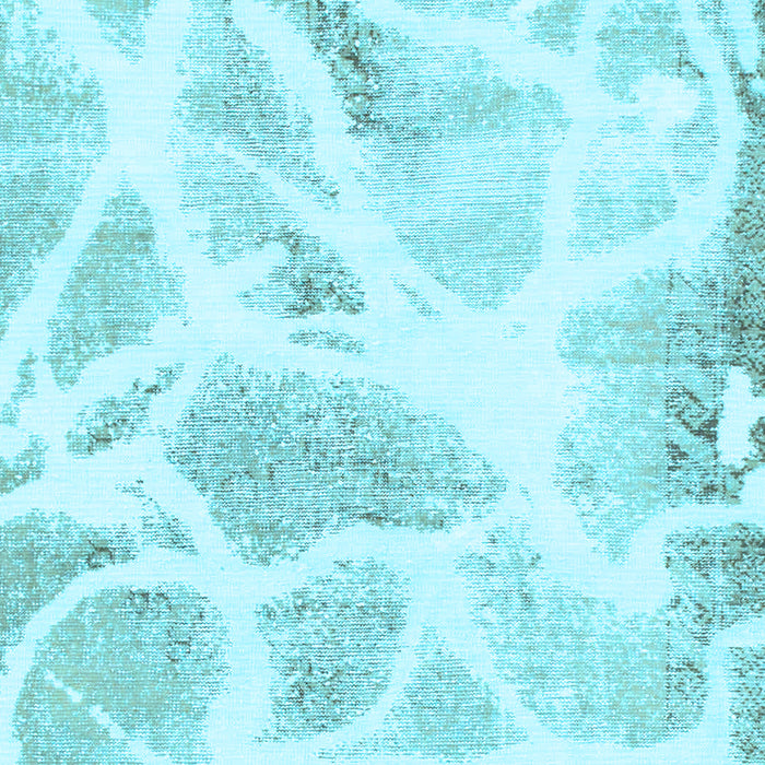 Machine Washable Abstract Light Blue Modern Rug, wshabs1041lblu