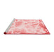 Modern Red Washable Rugs