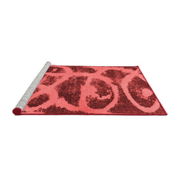 Bohemian Red Washable Rugs