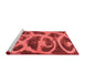 Bohemian Red Washable Rugs