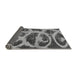 Sideview of Persian Gray Bohemian Rug, abs1042gry