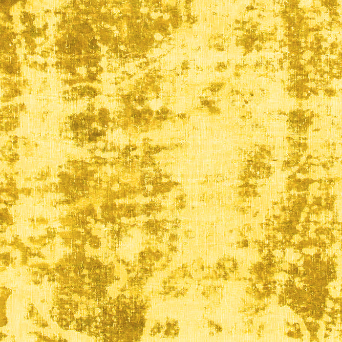 Machine Washable Abstract Yellow Modern Rug, wshabs1043yw
