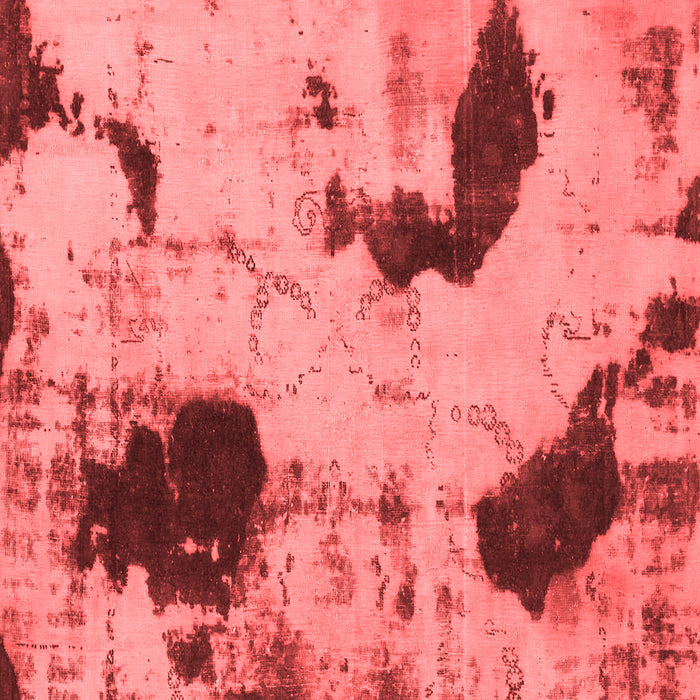 Machine Washable Abstract Red Modern Rug, wshabs1044red