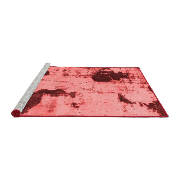 Modern Red Washable Rugs