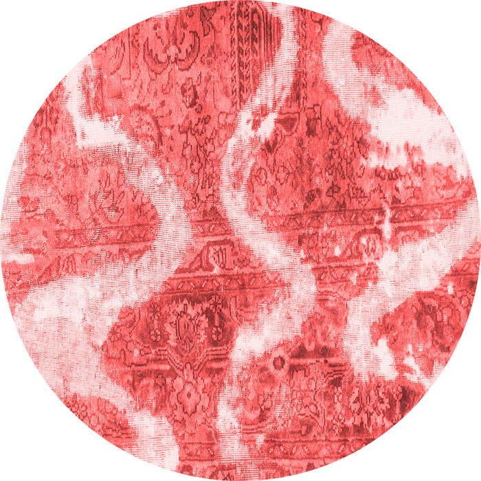 Machine Washable Abstract Red Modern Rug, wshabs1045red