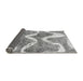 Sideview of Abstract Gray Modern Rug, abs1045gry