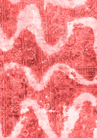 Abstract Red Modern Rug, abs1045red