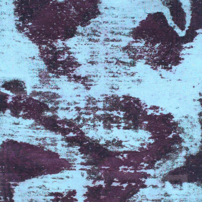 Machine Washable Abstract Light Blue Modern Rug, wshabs1046lblu