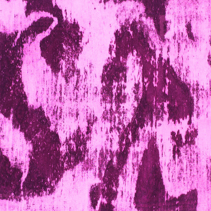 Square Machine Washable Abstract Pink Modern Rug, wshabs1046pnk