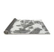 Sideview of Abstract Gray Modern Rug, abs1047gry