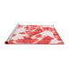 Modern Red Washable Rugs