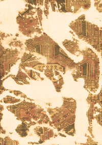 Abstract Brown Modern Rug, abs1047brn