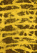 Machine Washable Abstract Yellow Modern Rug, wshabs1048yw