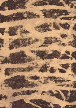 Abstract Brown Modern Rug, abs1048brn