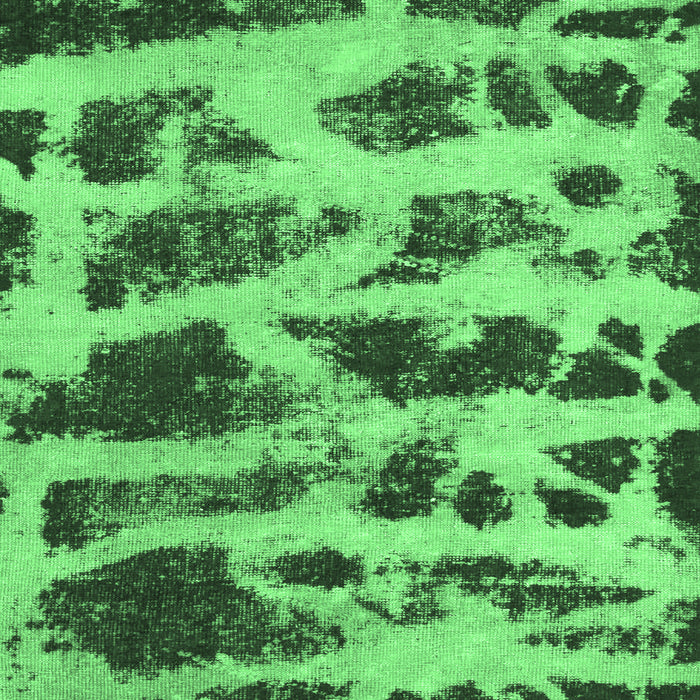 Machine Washable Abstract Emerald Green Modern Area Rugs, wshabs1048emgrn
