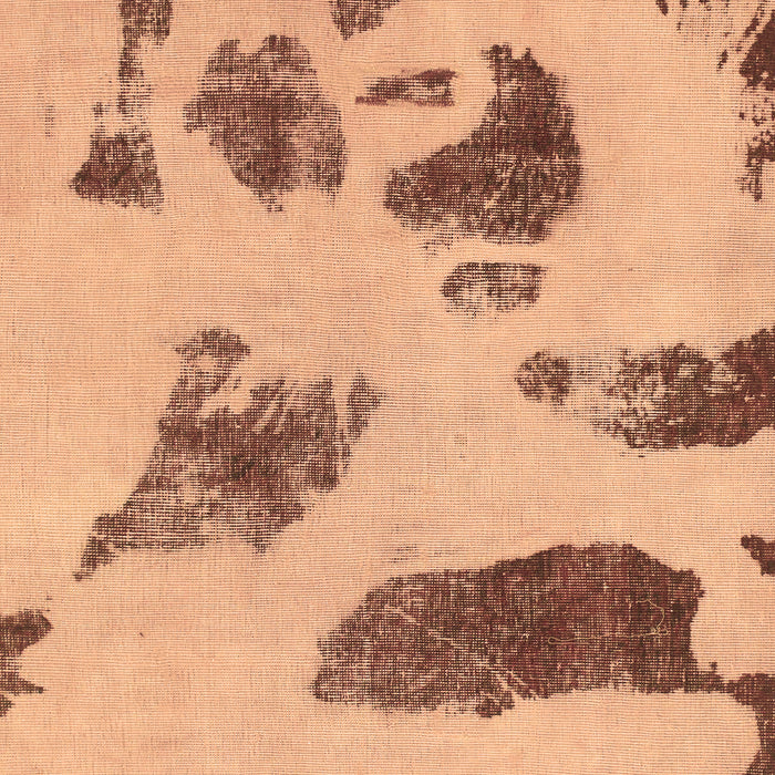 Machine Washable Abstract Brown Modern Rug, wshabs1049brn