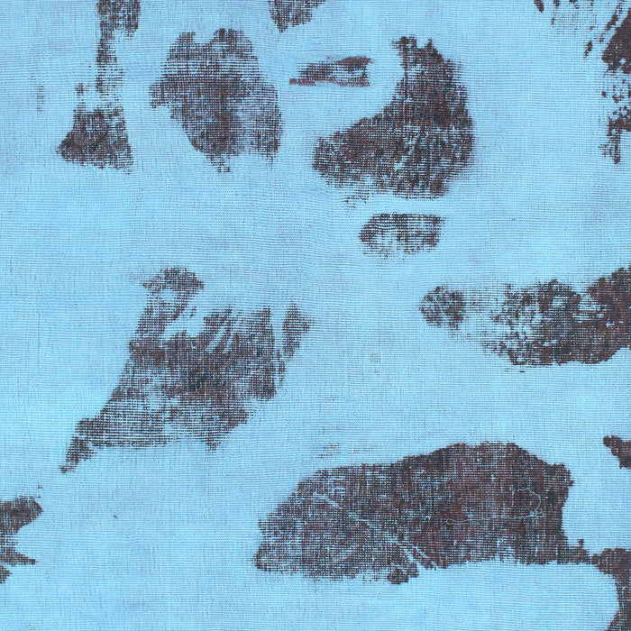 Machine Washable Abstract Light Blue Modern Rug, wshabs1049lblu