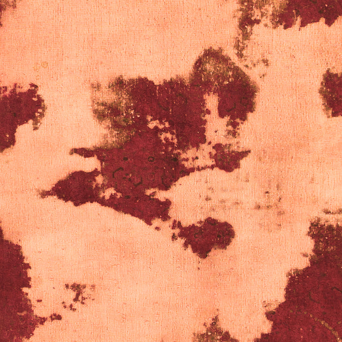 Machine Washable Abstract Orange Modern Area Rugs, wshabs1050org