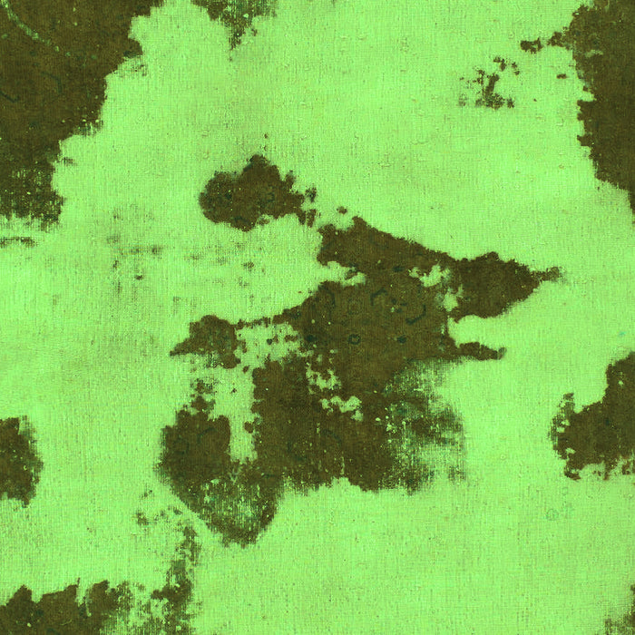 Abstract Green Modern Rug, abs1050grn