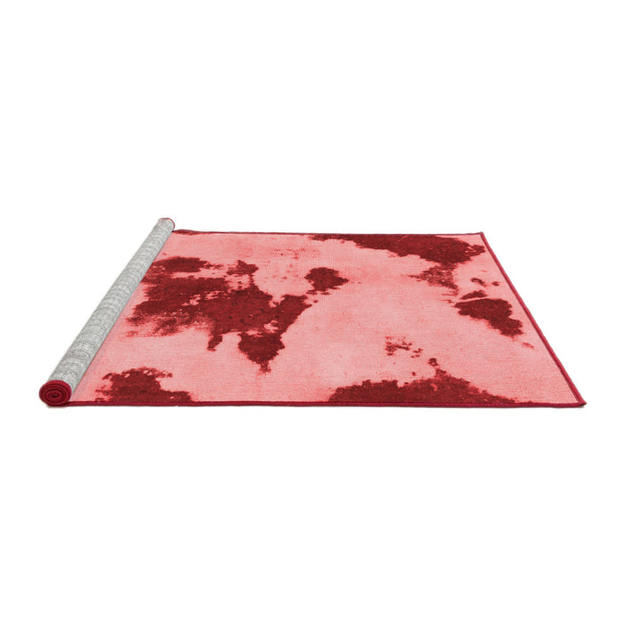 Modern Red Washable Rugs