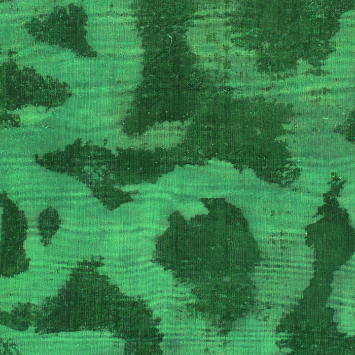 Machine Washable Abstract Green Modern Area Rugs, wshabs1051grn