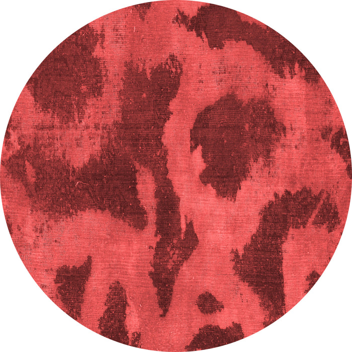 Abstract Red Modern Rug, abs1051red