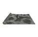 Sideview of Abstract Gray Modern Rug, abs1051gry